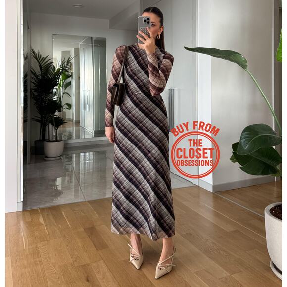 ZARA Printed Long Dress NWT - Picture 12 of 16